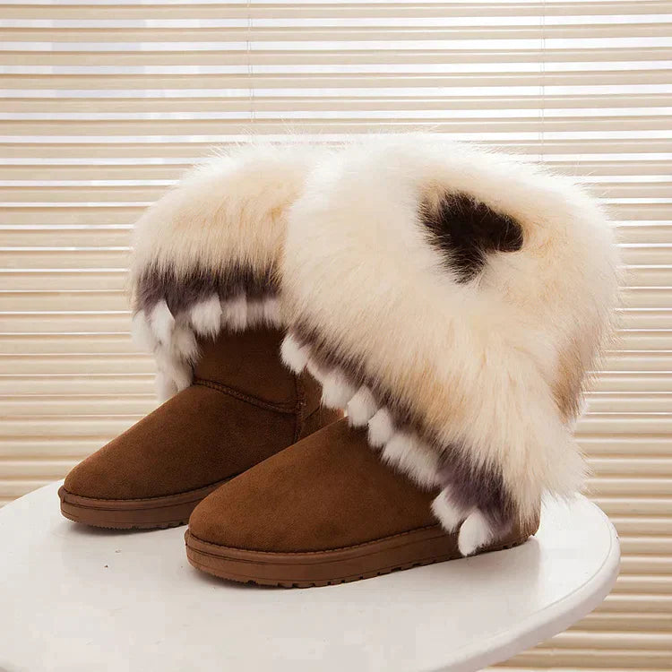 Hattie - Bottes d'hiver en fourrure