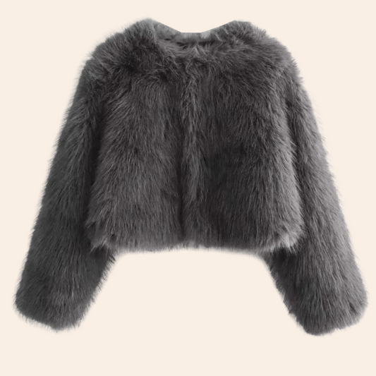 Midge - Short winter coats in faux fur