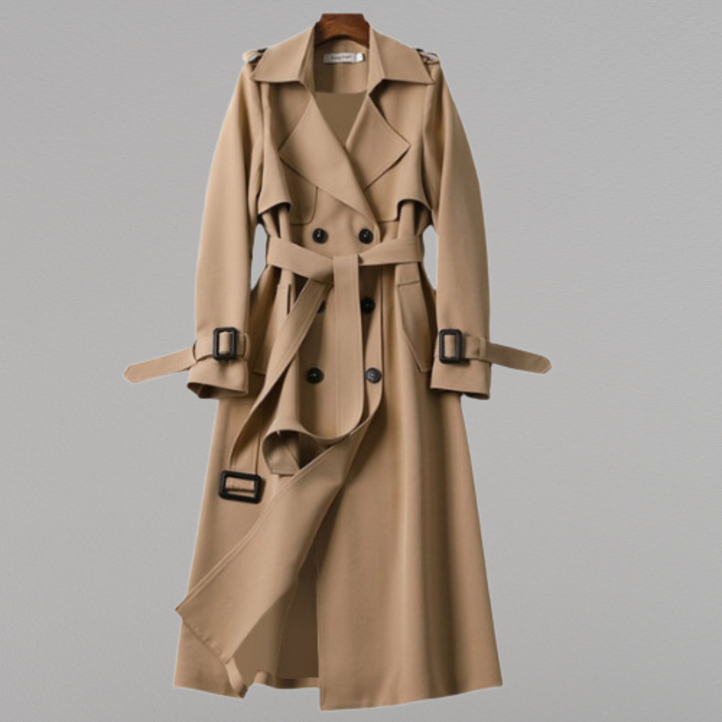 Devon - Double breasted coat for women