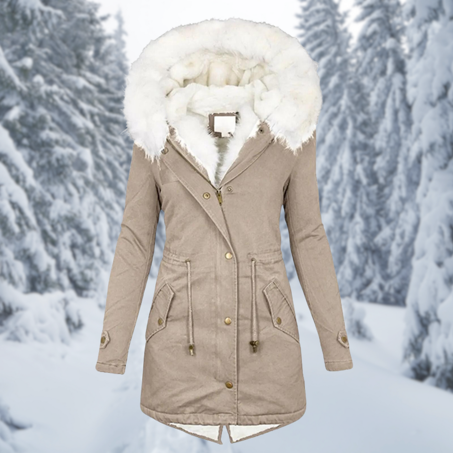 Jane - Winter Women's Warm Jacket Medium-Long