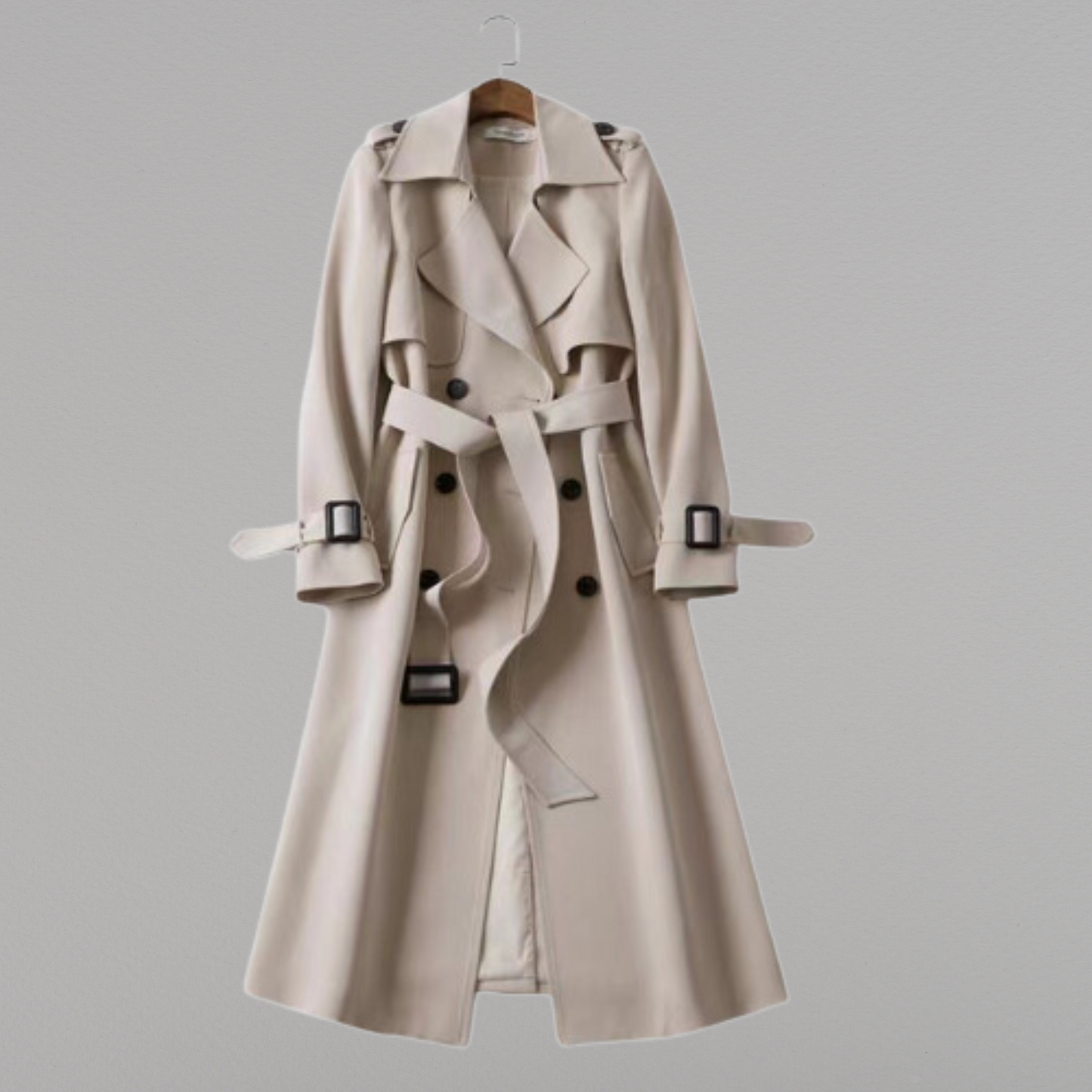 Devon - Double breasted coat for women