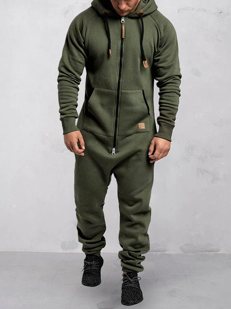 Thomas - Jumpsuit met capuchon