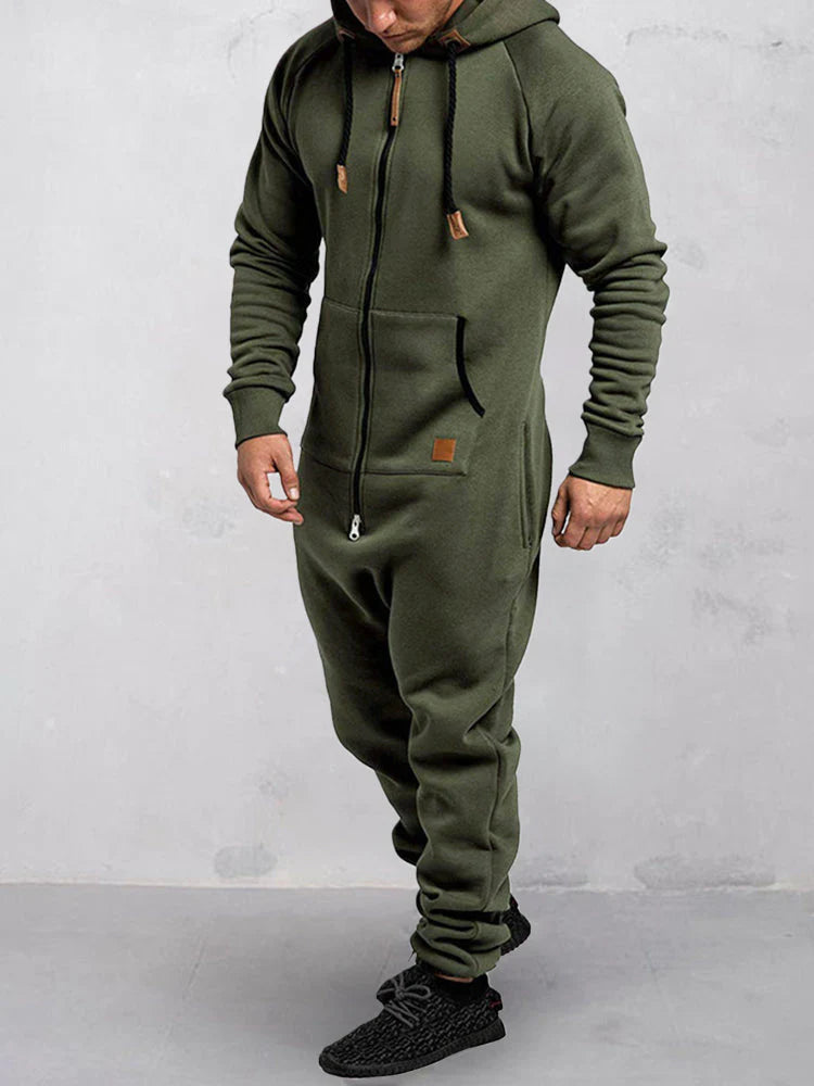 Thomas - Jumpsuit met capuchon