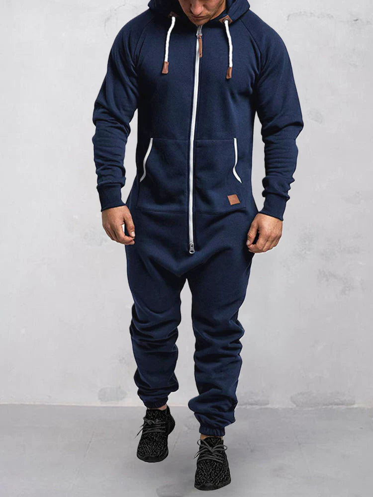 Thomas - Jumpsuit met capuchon