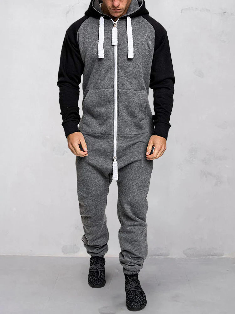 Thomas - Jumpsuit met capuchon