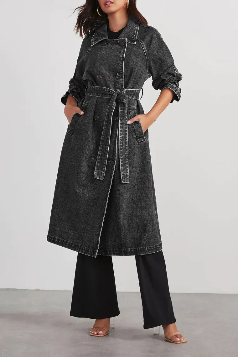 Hazel - Manteau veste en jean