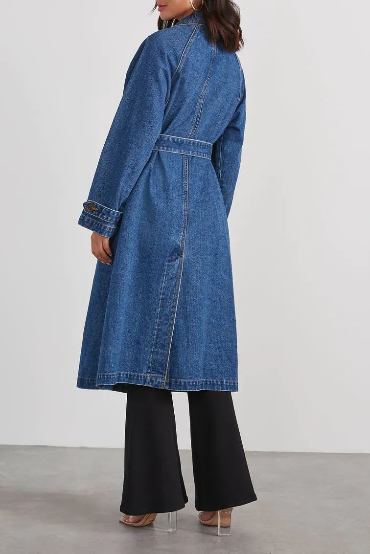 Hazel - Manteau veste en jean