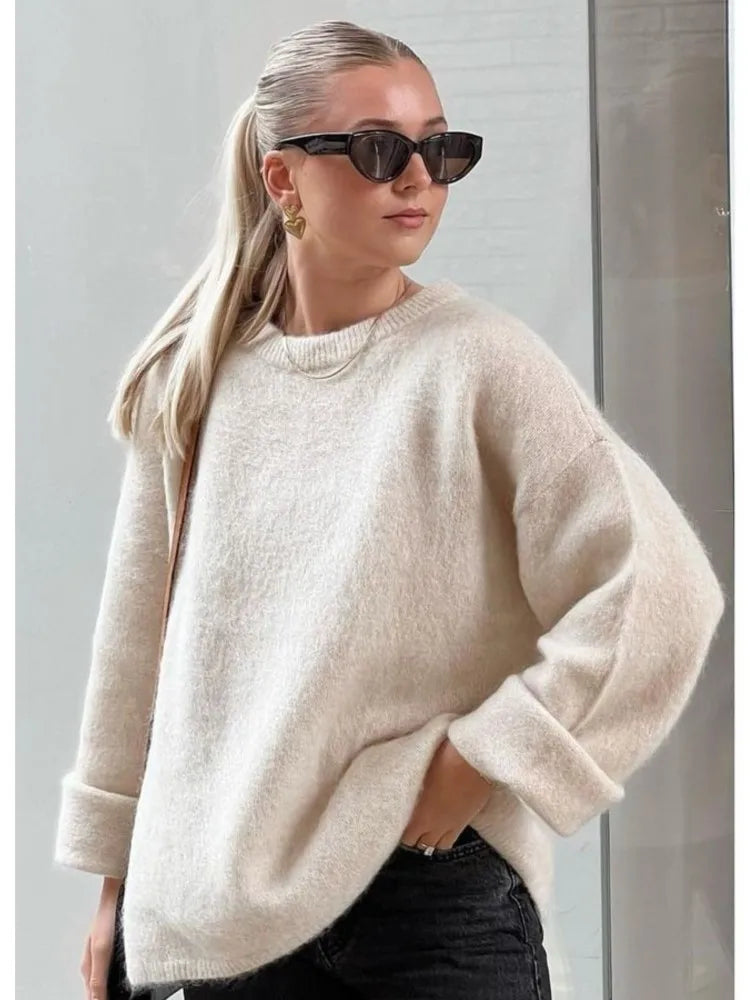 Naomi - Oversized-Strickpullover