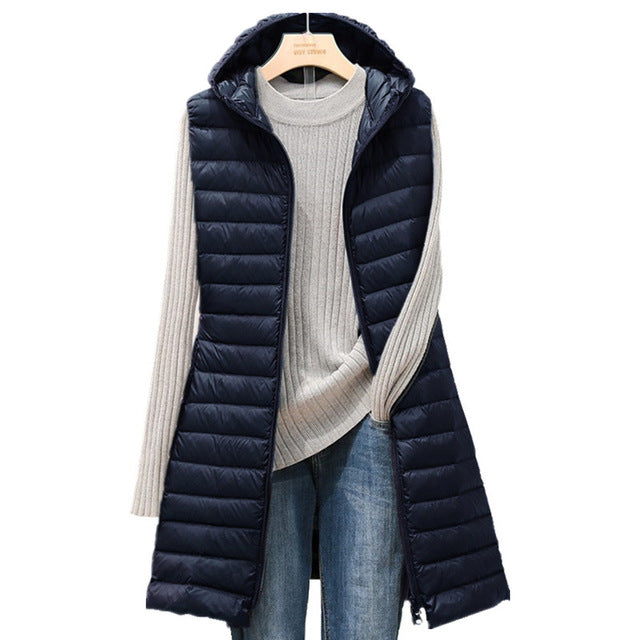 Martha - Manteau long sans manches