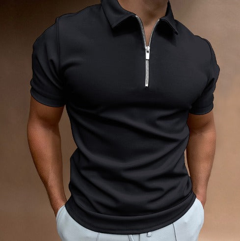 Elon - Poloshirt met rits