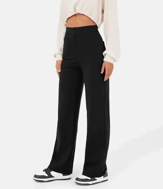 Adèle - Pantalon lisse et tendance