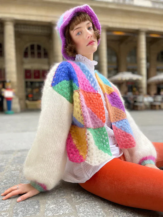 Eliza - Colorful knitted sweater