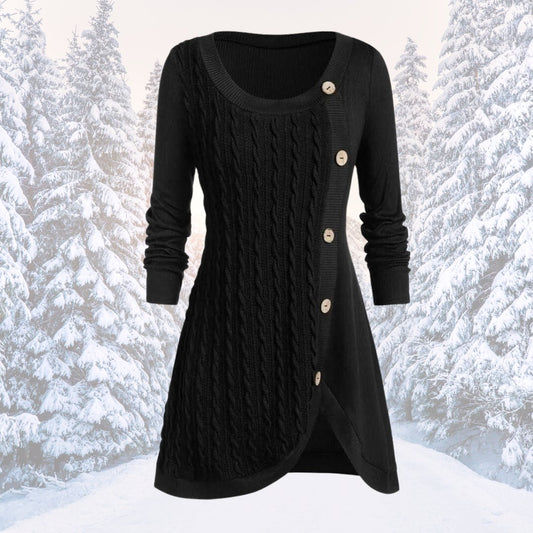 Arlene - Warm and elegant sweater dress