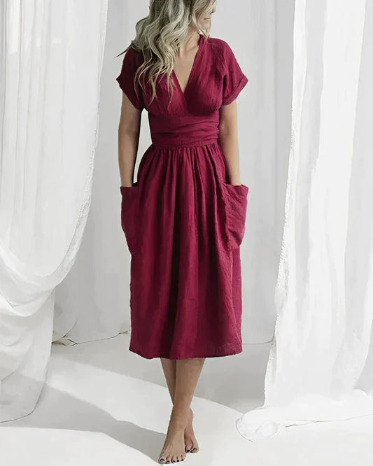 Velly - Elegant linen dress