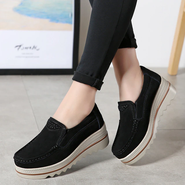 Trudie - Orthopedic leather shoes for women