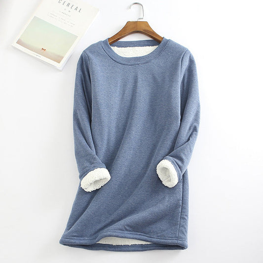 Lorene - Comfortable sweater with fleece