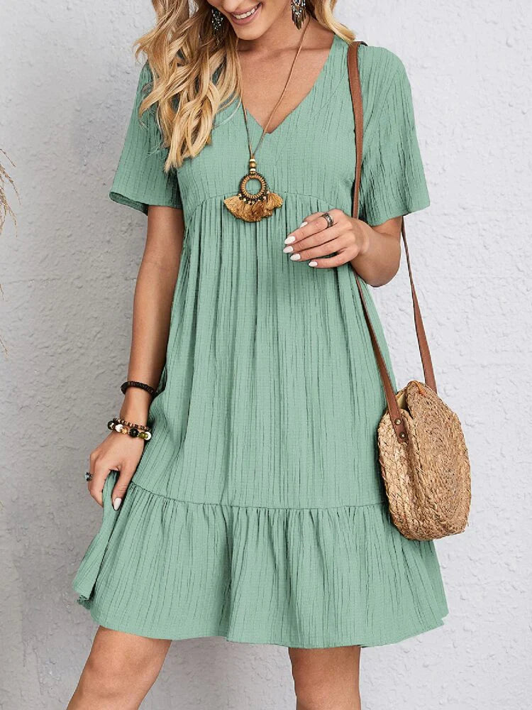 Emmeline - V-neck dress