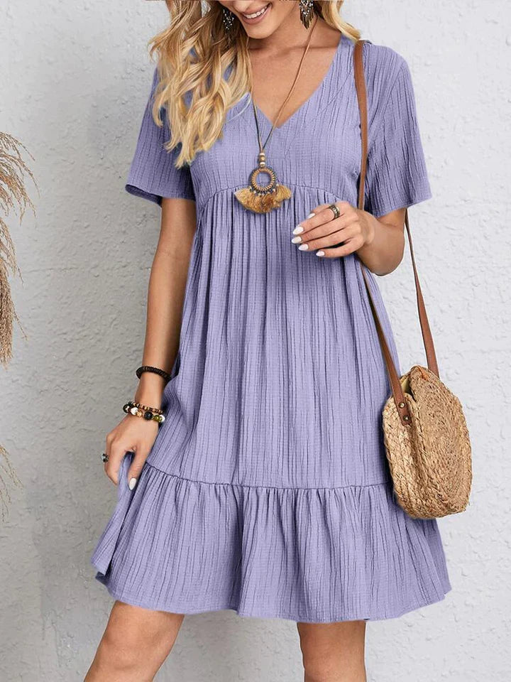 Emmeline - V-neck dress